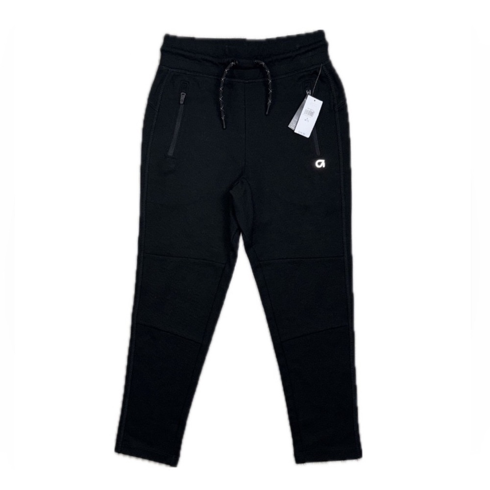 GAP Fit Athletic Joggers Size Small 6/7 NWT Black